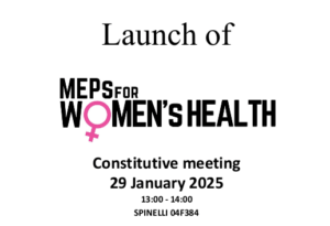 Download MEPs for women's health launch presentation 20250129